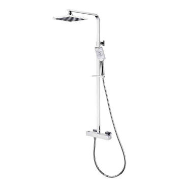 Chrome Thermostatic Shower System